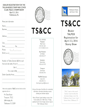 DEALER REGISTRATION FOR THE