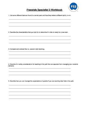 Freestyle Specialist 2 Workbook