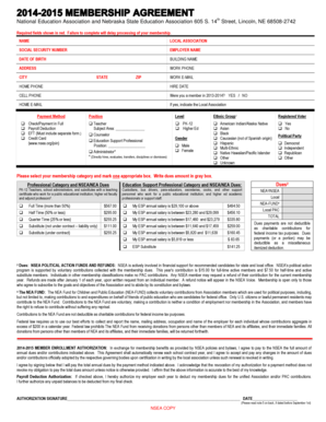 NSEA Membership Application Form