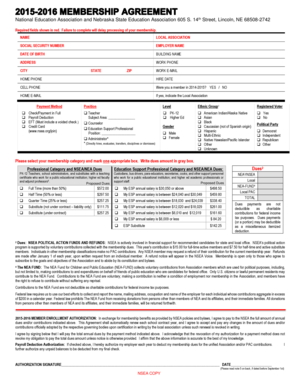 NSEA Membership Application Form