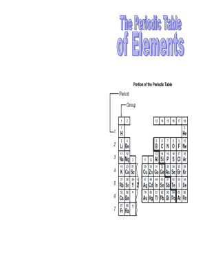 The epic periodic table scavenger hunt answer key - The Periodic Table of Elements - Columbus ISD - columbusisd