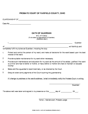 Oath of Guardian