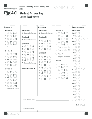 Ontario Secondary School Literacy Test