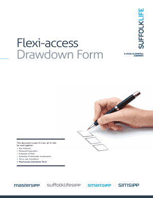 Flexi-access Drawdown Form