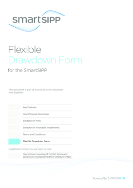 Flexible Drawdown Form for SmartSIPP