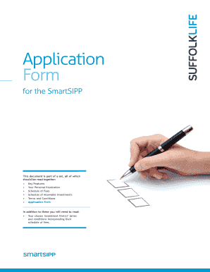 SmartSIPP Application Form