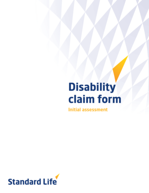Disability Claim Form