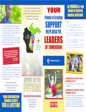 Friends of Scouting Donation Form