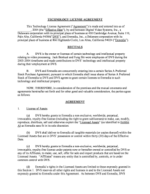 Technology Assignment Agreement DRG to ISI from Legato