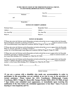 Affidavit of Violation of Injunction for Protection