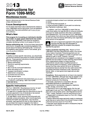 Instructions for Form 1099-MISC