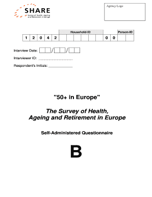 Health Ageing Retirement Europe Questionnaire