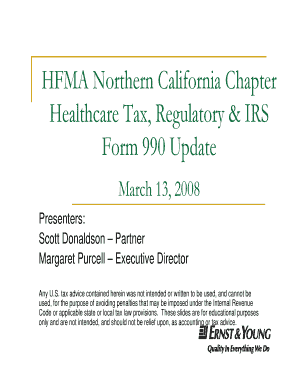 IRS Form 990 Redesign Update