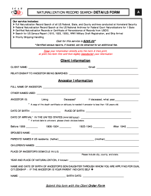 Italian Citizenship Assistance Program Forms