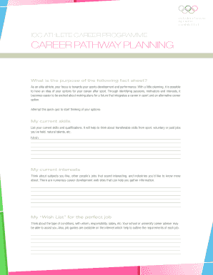 IOC Athlete Career Programme Fact Sheet