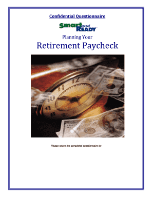 Retirement Planning Questionnaire