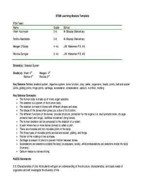 Loe template - STEM Learning Module Template - CIESE - ciese