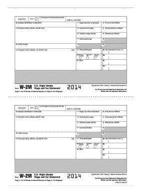 W-2VI Form 2014