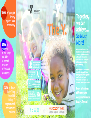 Old Colony YMCA Annual Support Campaign