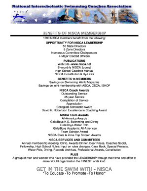 NISCA Membership Application Form
