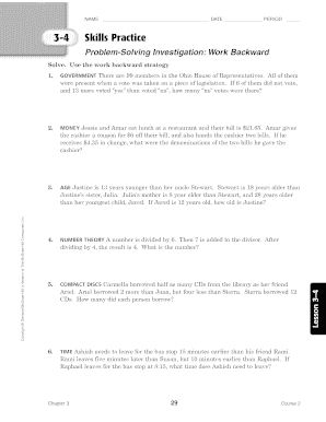 3-4 Skills Practice Worksheet