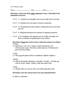 Ch 27 Section 1 Quiz