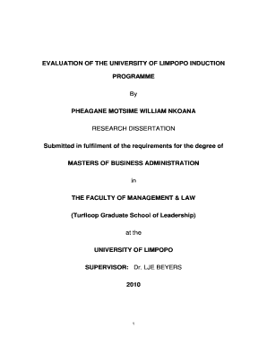 Dissertation on employee induction