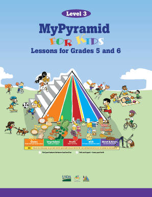 MyPyramid Nutrition Lessons for Grades 5 and 6