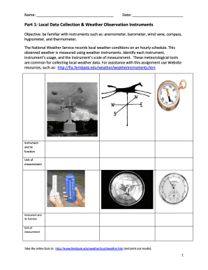 Weather Observation and Analysis Assignment