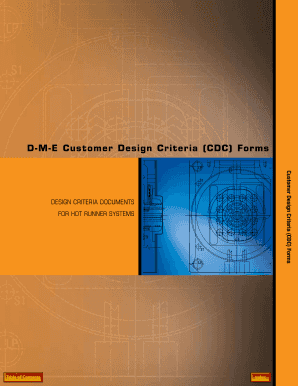 Customer Design Criteria Form