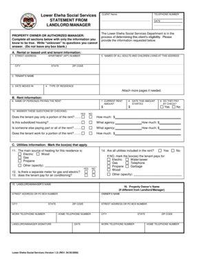 Lower Elwha Social Services CLIENT Name TELEPHONE NUMBER - elwha