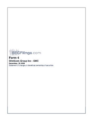 SEC Form 4 - Statement of Changes in Beneficial Ownership