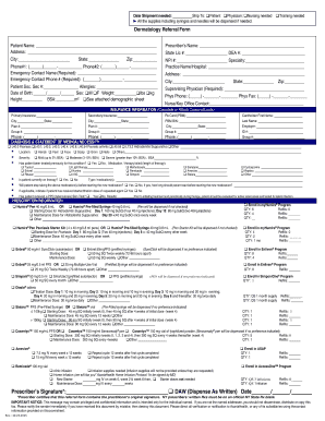 Dermatology Referral Form