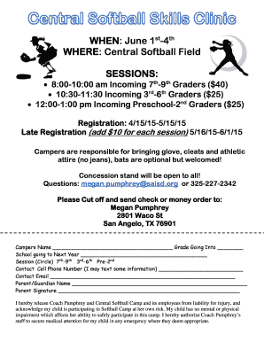 Central SoftballSkillsClinic2015docx - saisd