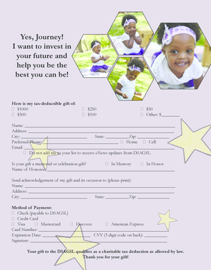 Donation Form
