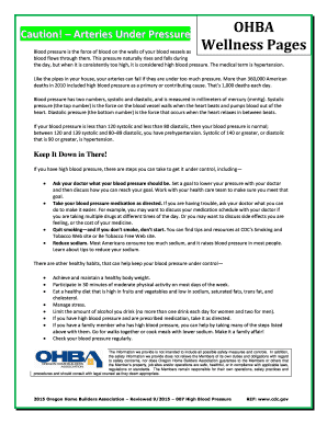 High Blood Pressure Wellness Guide
