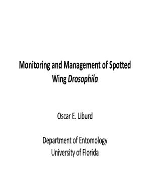 Monitoring and Management of Spotted Wing Drosophila - entnemdept ufl