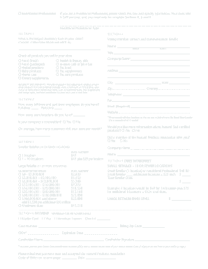 Natural Products Association Membership Application
