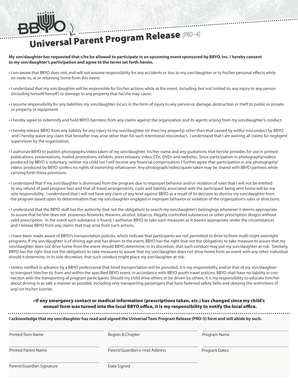 Universal Parent Program Release