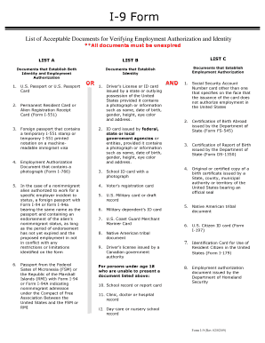 I-9 Form