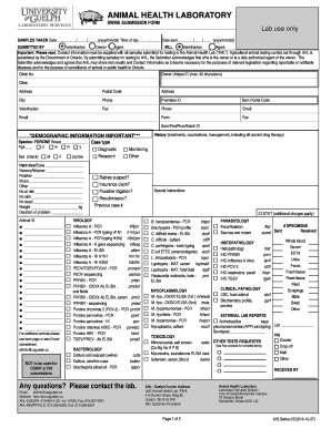 Swine Submission Form