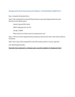Chicago Public Schools Background Check Form