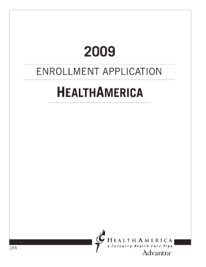 HealthAmerica Medicare Advantage Enrollment Application