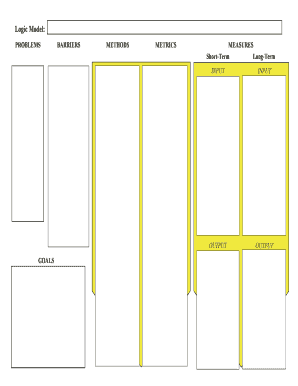 Logic Model Template