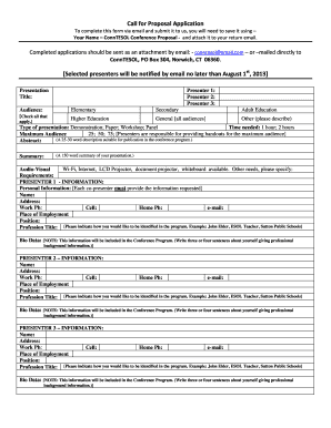 Form preview