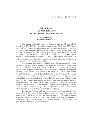 Board members meaning - Epic Splitting An Arab Folk Gloss on the Meaning of the - journal oraltradition