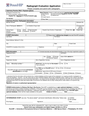 Veterinary Radiograph Evaluation Application