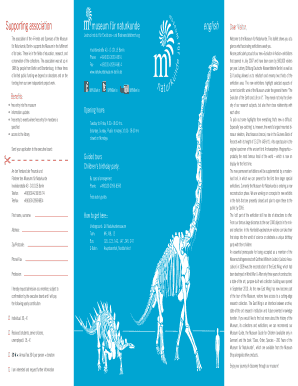 Museum für Naturkunde Membership Application