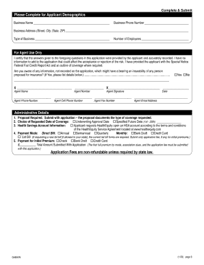 ACA Association Membership Application