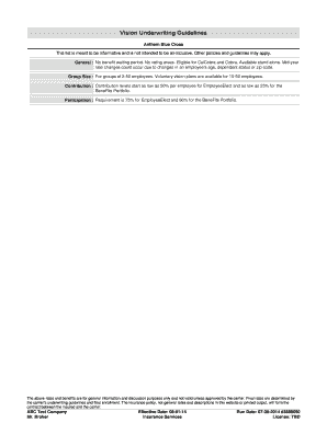 Training attendance sheet - Vision Underwriting Guidelines - gabeerepurvescom